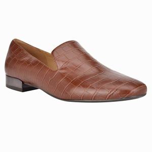 Nine West Lisette Loafers - Brown - Ireland (RG4672539)